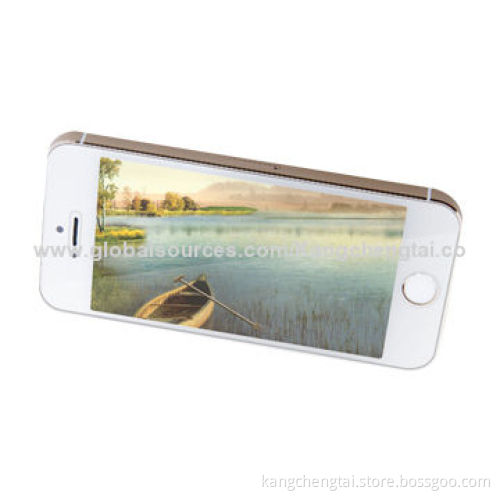 High-transparent Tempered-glass Screen Protector for iPhone 5/5S, 0.2mm Thickness, Anti-fingerprint
